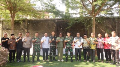 Danrem 031 Wirabima  Kunjungan ke Wilayah Pelalawan disambut Forkompinda Pelalawan