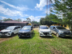 Empat Unit Mobil Bodong Berhasil Diamankan Posek Ukui