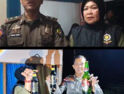Satpol PP Rokan Hulu Gelar Razia Pekat, 17 Wanita dan Pasangan Non-Suami Istri Terjaring