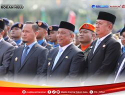 Upacara HUT ke-80 TNI di Riau Berlangsung Khidmat, Bupati Rohul: TNI Tetap Jadi Benteng Bangsa