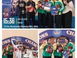 Tim Pencak Silat Bapor Korpri Rohul Persembahkan Medali di PORNAS KORPRI XVII Palembang