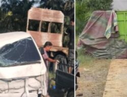 Laka Lantas di Ukui Libatkan Truk Modifikasi Diduga Pengangkut BBM Ilegal